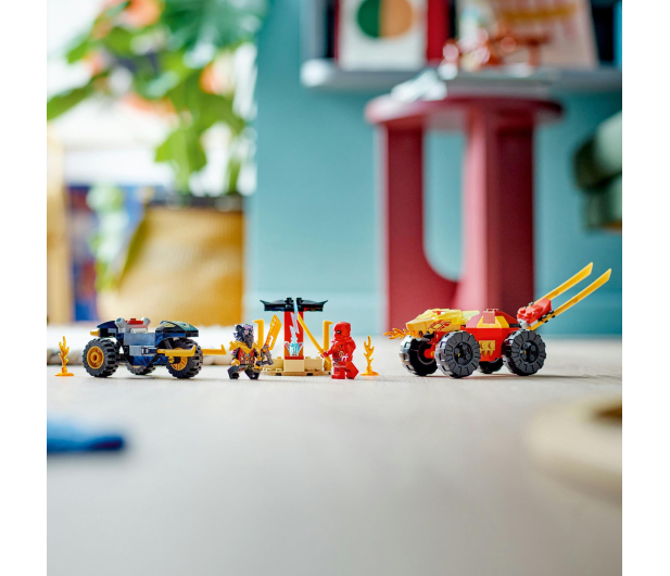 LEGO Ninjago 71789 Bitwa samochodowo-motocyklowa Kai vs. Ras - 1144467 - zdjęcie 15